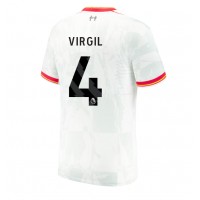 Echipament fotbal Liverpool Virgil van Dijk #4 Tricou Treilea 2024-25 maneca scurta